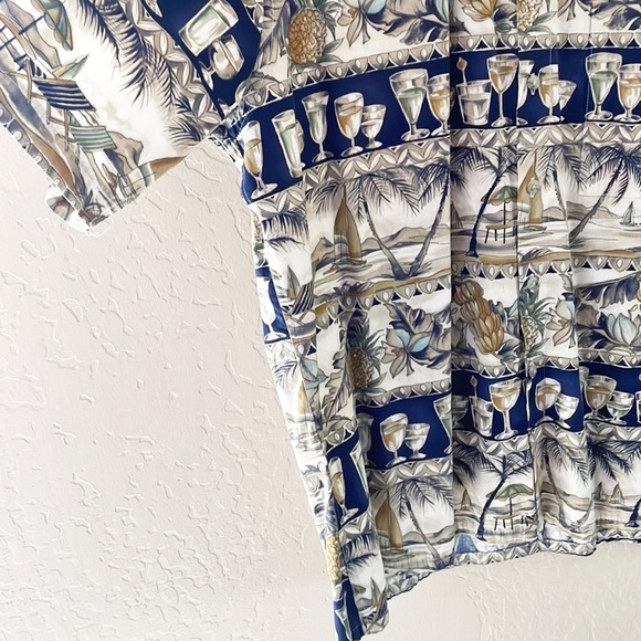 Campia Moda‎ Button Up Tropical Island Shirt - Picture 3 of 9